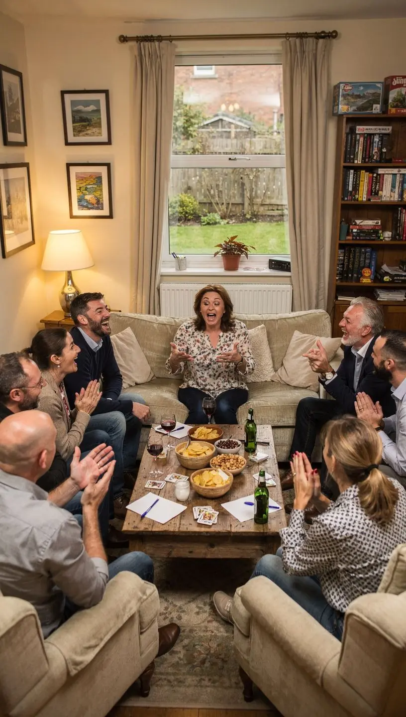 Older adults socializing for improved mental health